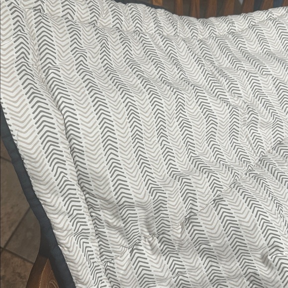 Lamb & Ivy Woodland Animals Baby Quilt - Gray and Brown - Picture 10 of 12